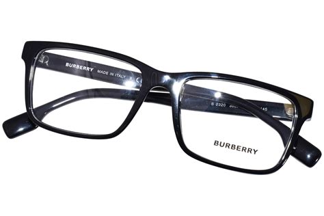 Burberry Heath BE2320F 3862 Brille Herren Schwarz Vollrand.